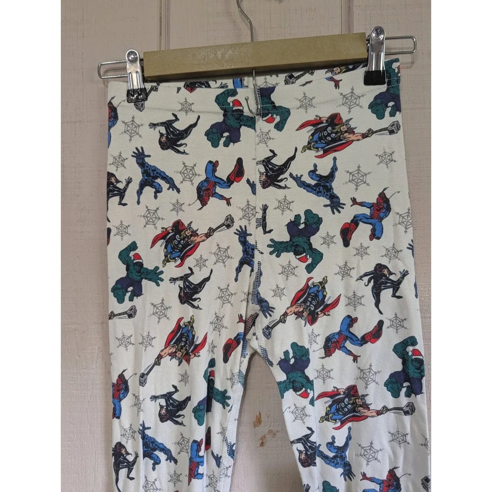Hanna Andersson Marvel Avengers Pajamas Kids 12 Organic Cotton Holiday 80060 GW